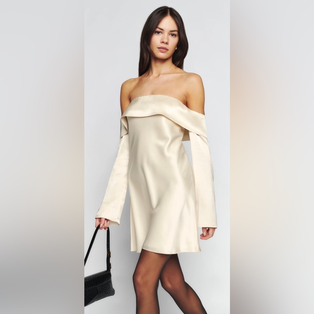 COPY - Reformation maves satin dress